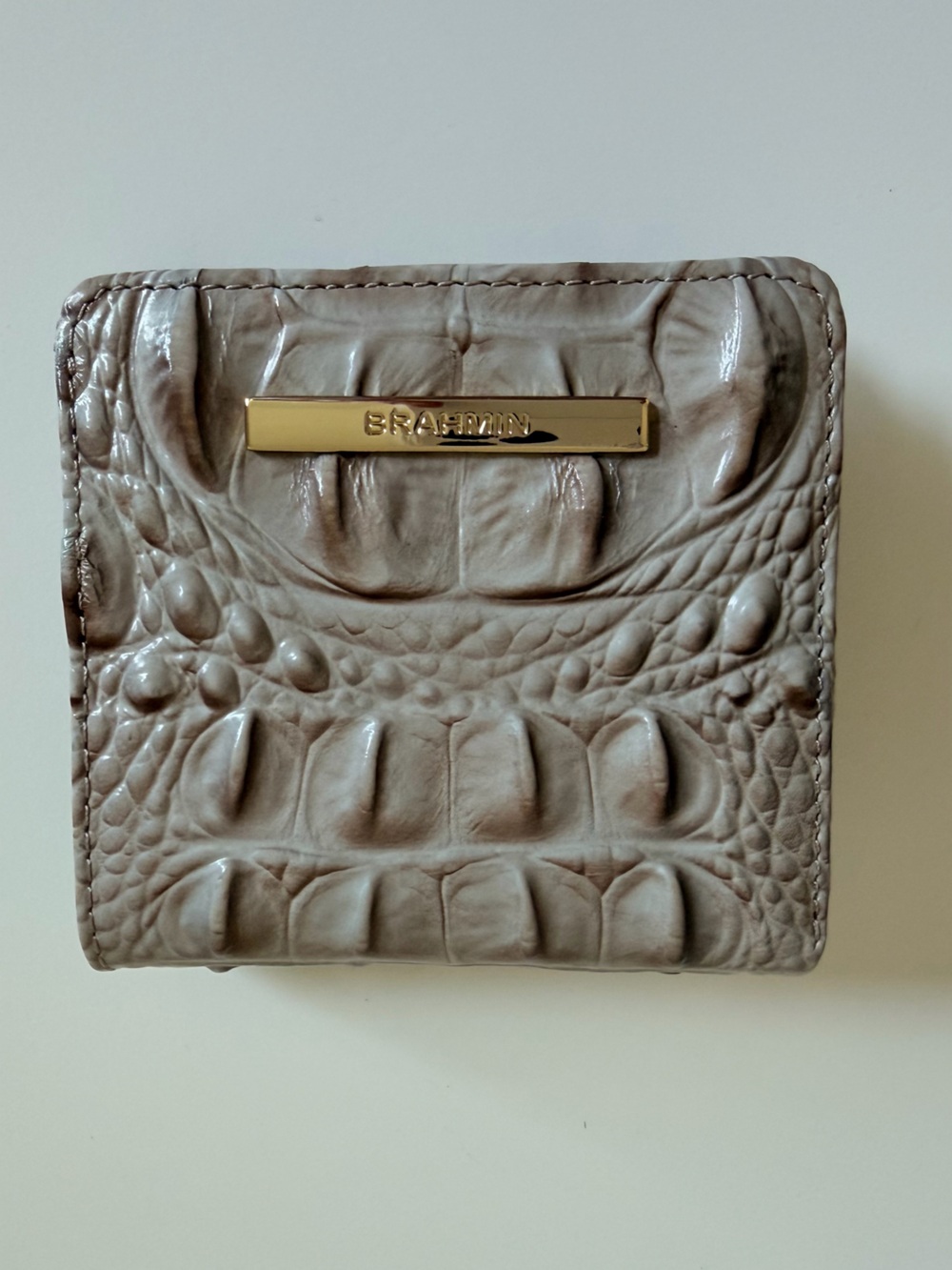Brahmin Jane Embossed Leather Wallet
